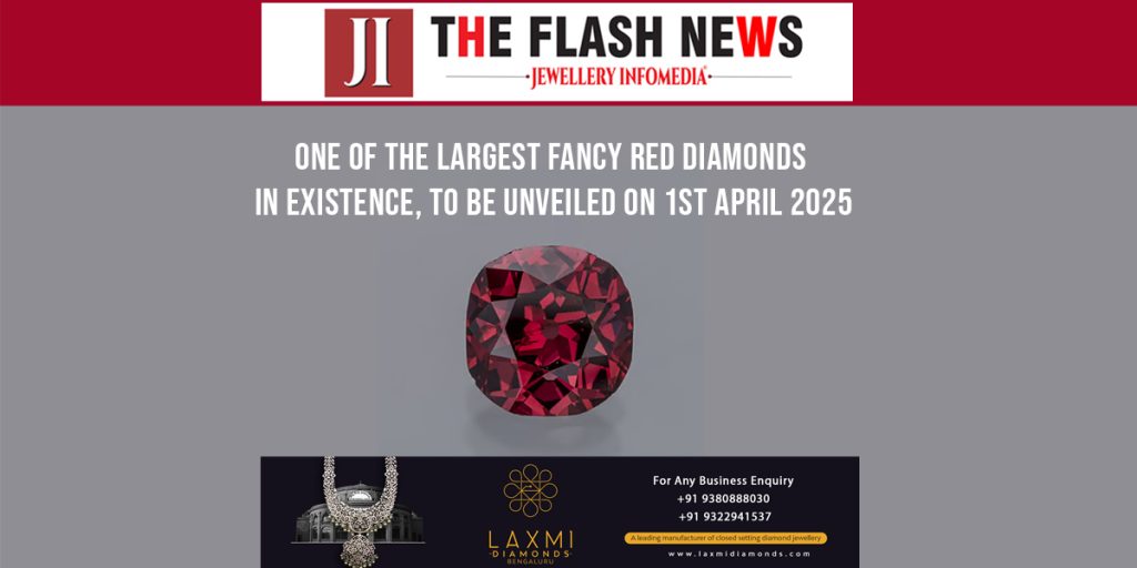 One Of The World’s Largest Fancy Red Diamonds To Be Unveiled By Smithsonian